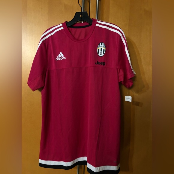 Adidas Juventus Training Jersey 2015-16 US L Pink S19397 - Picture 1 of 6